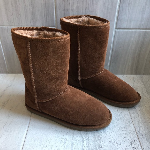 Broadstone Soft Brown Winter Boots - Picture 1 of 5